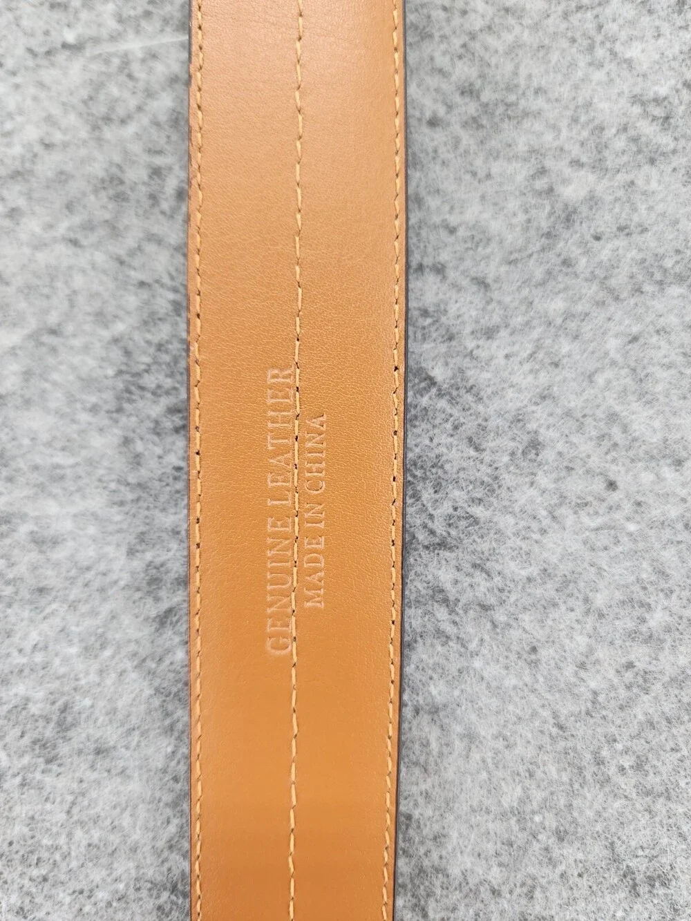Chaps Belt Mens 38 Brown Leather 1